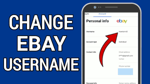 How to Change Ebay Username